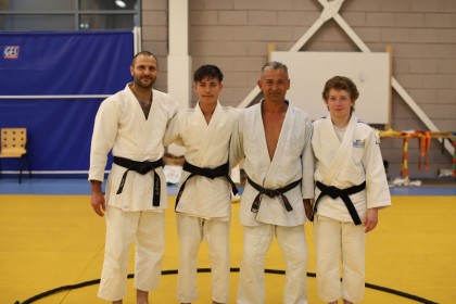 Remise de la ceinture Noire 1er Dan à Evvel SAPCI