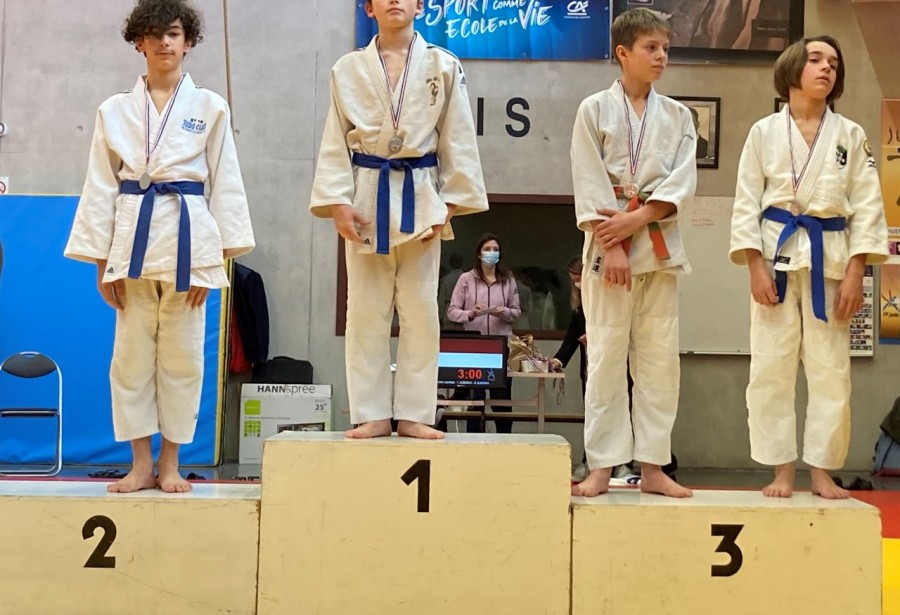 Yani 2ème au Championnat du Jura Minime