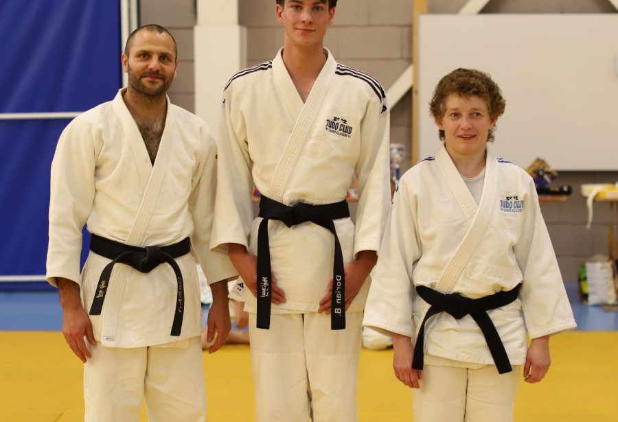Remise de la ceinture Noire 1er Dan à Dorian BULLY
